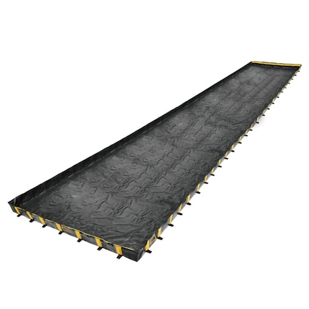 Pig PIG Collapse-A-Tainer Self-Rising Spill Containment Berm 50.75' L x 14.75' W x 1' H PAK1003